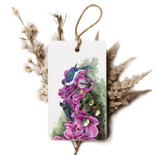 "Balancing on Blossoms" Gift Tag