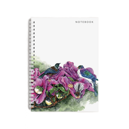 "Balancing on Blossoms" Notebook