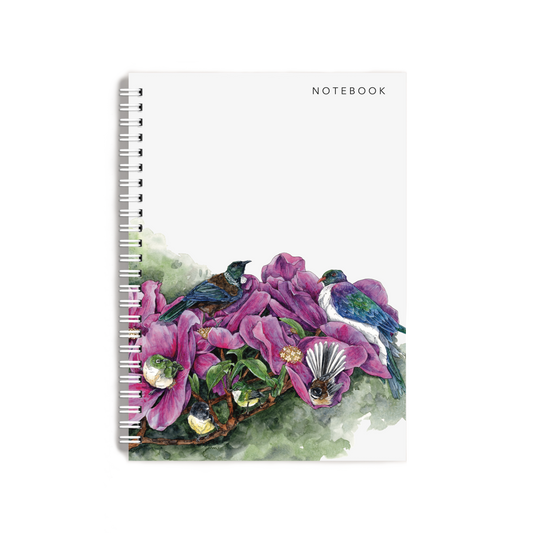 "Balancing on Blossoms" Notebook