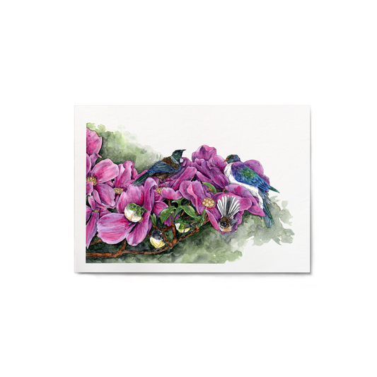 "Balancing on Blossoms" Print