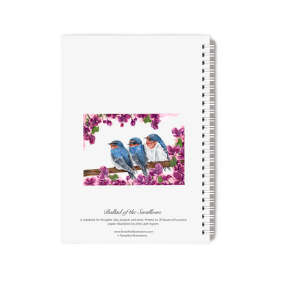 "Ballad of the Swallows" Notebook