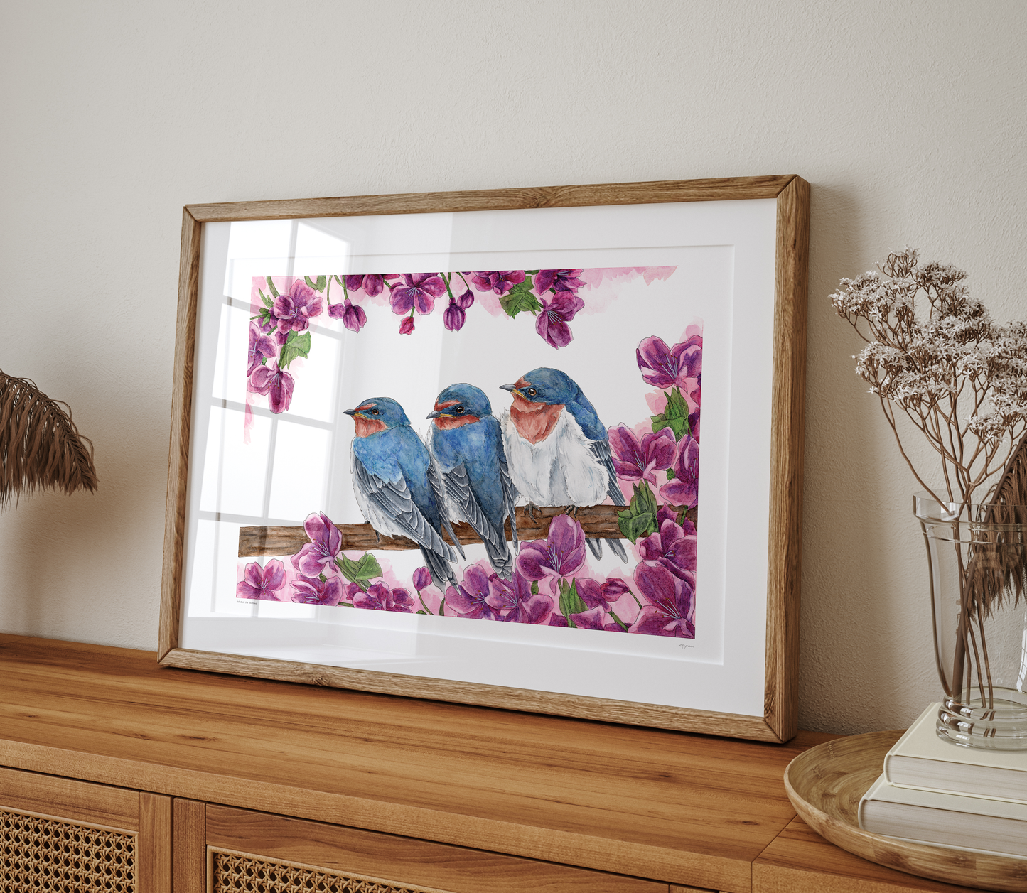 "Ballad of the Swallows" Print