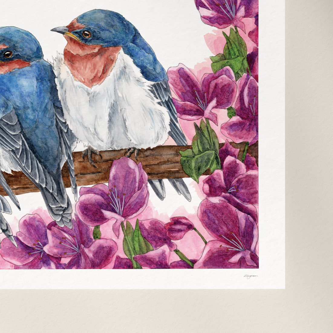 "Ballad of the Swallows" Print