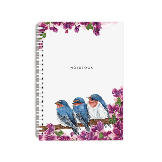 "Ballad of the Swallows" Notebook