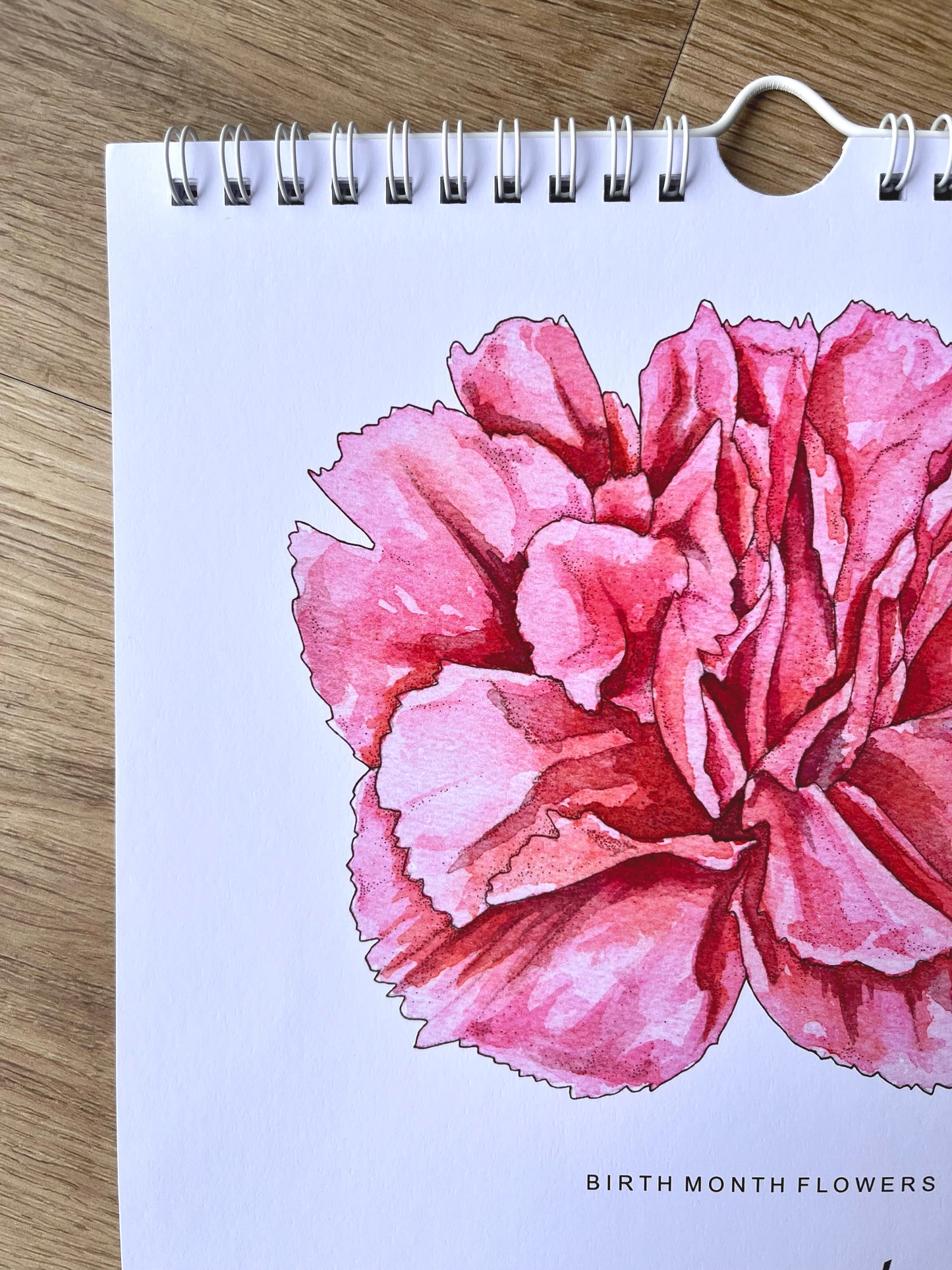 Birth Month Flowers Perpetual Calendar