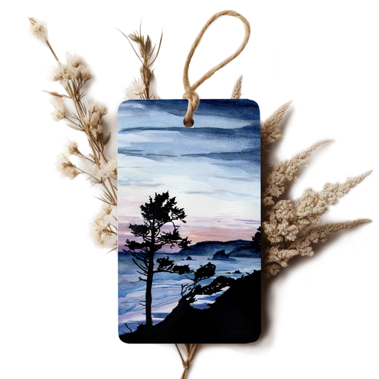"Breathe" Gift Tag