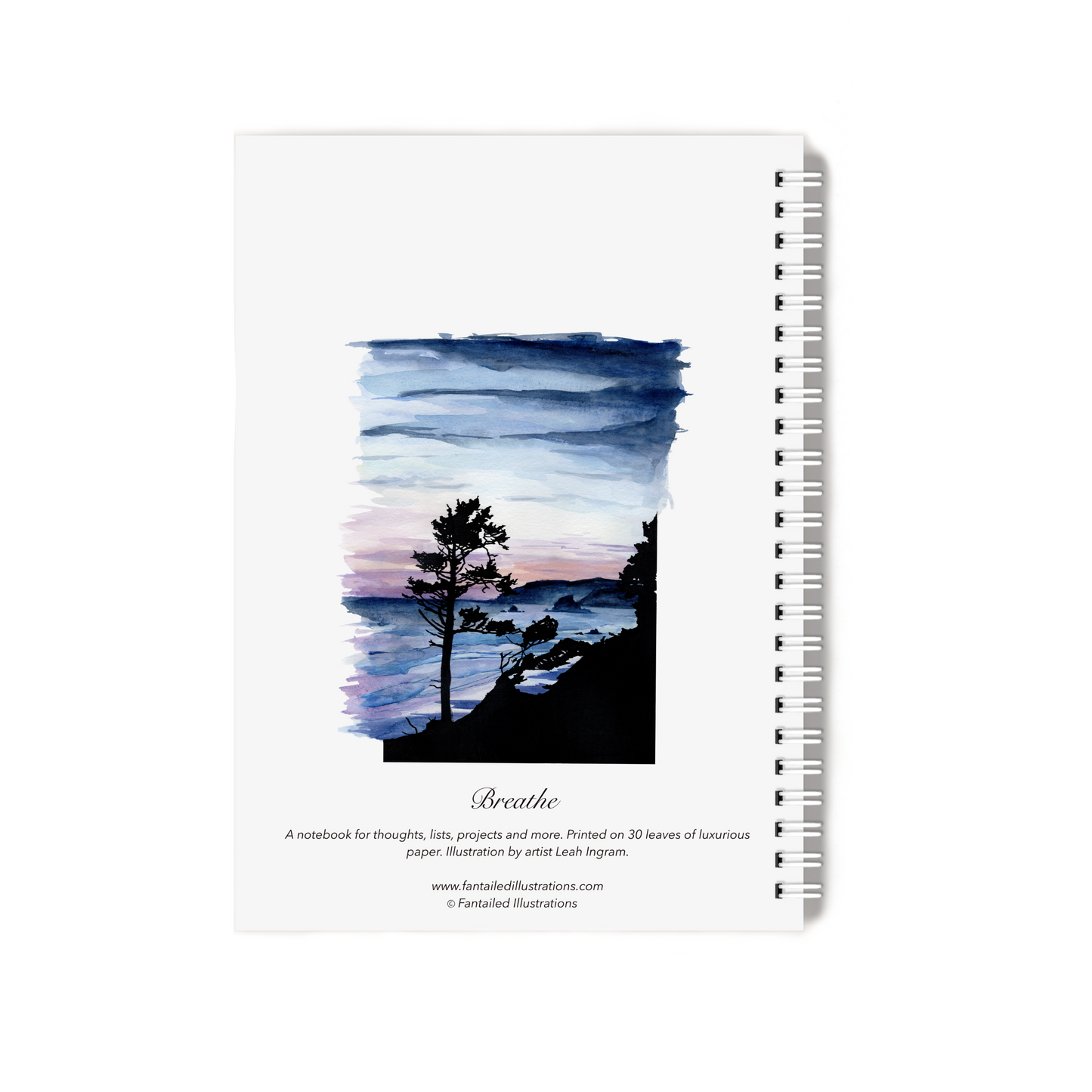 "Breathe" Notebook