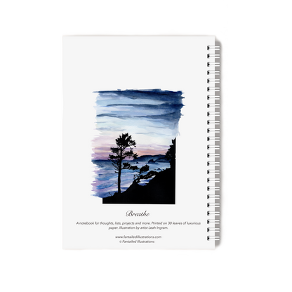 "Breathe" Notebook