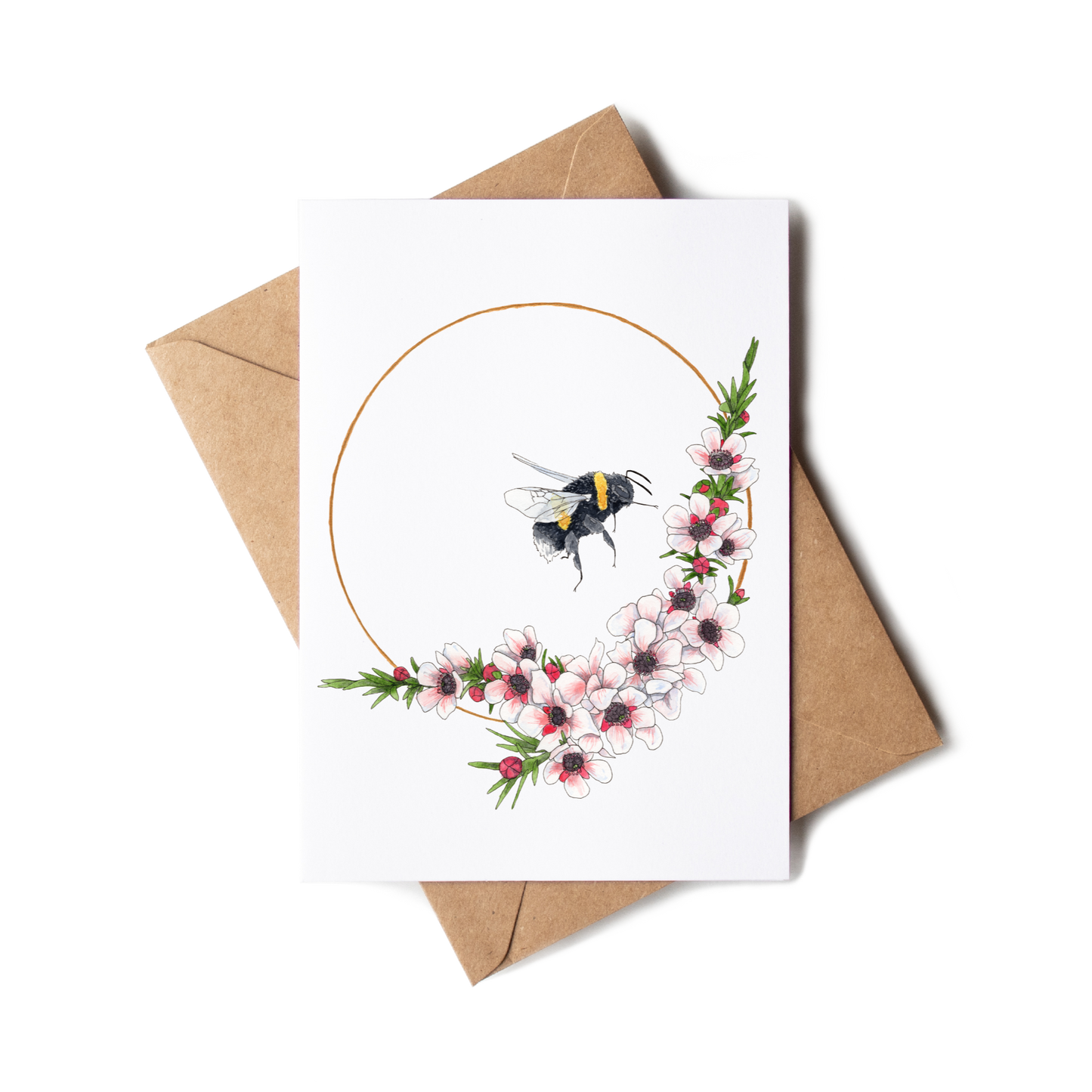 "Bumble & Manuka" Greeting Card