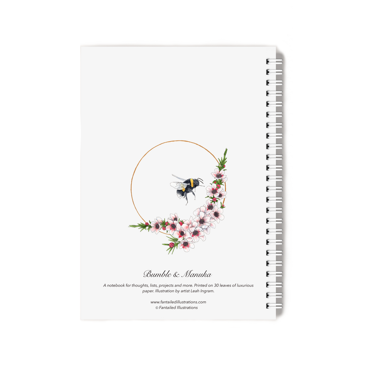 "Bumble & Manuka" Notebook