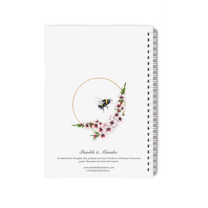 "Bumble & Manuka" Notebook
