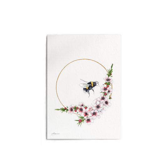 "Bumble & Manuka" Print