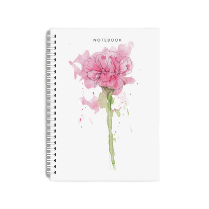 "Carnation" Notebook