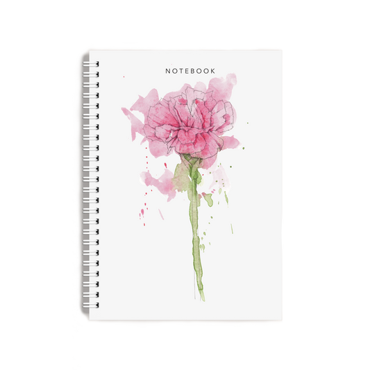 "Carnation" Notebook