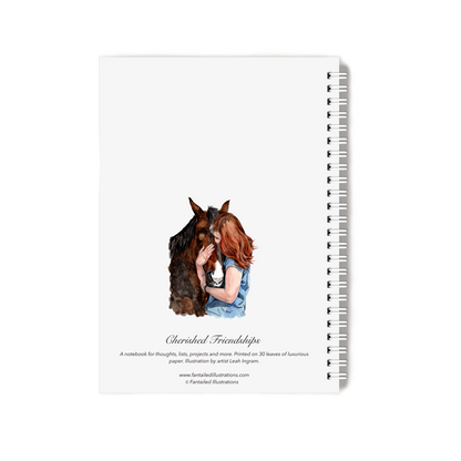 "Cherished Friendships" Notebook