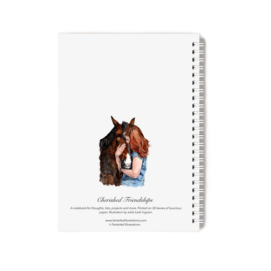 "Cherished Friendships" Notebook
