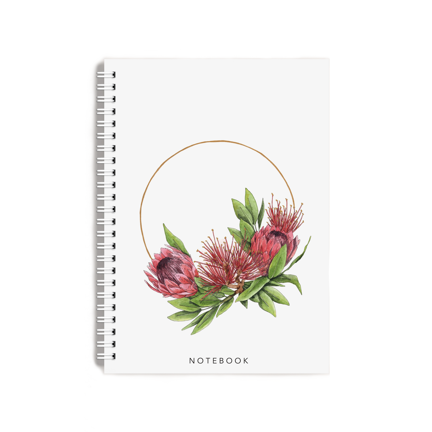 "Christmas Wreath" Notebook