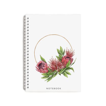 "Christmas Wreath" Notebook