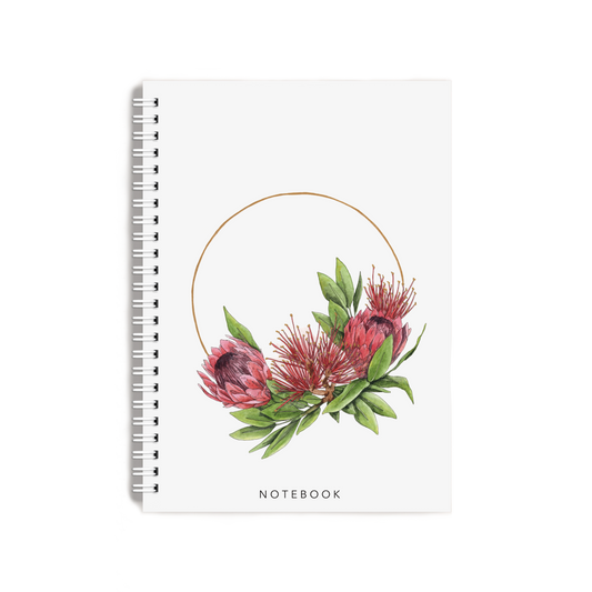 "Christmas Wreath" Notebook