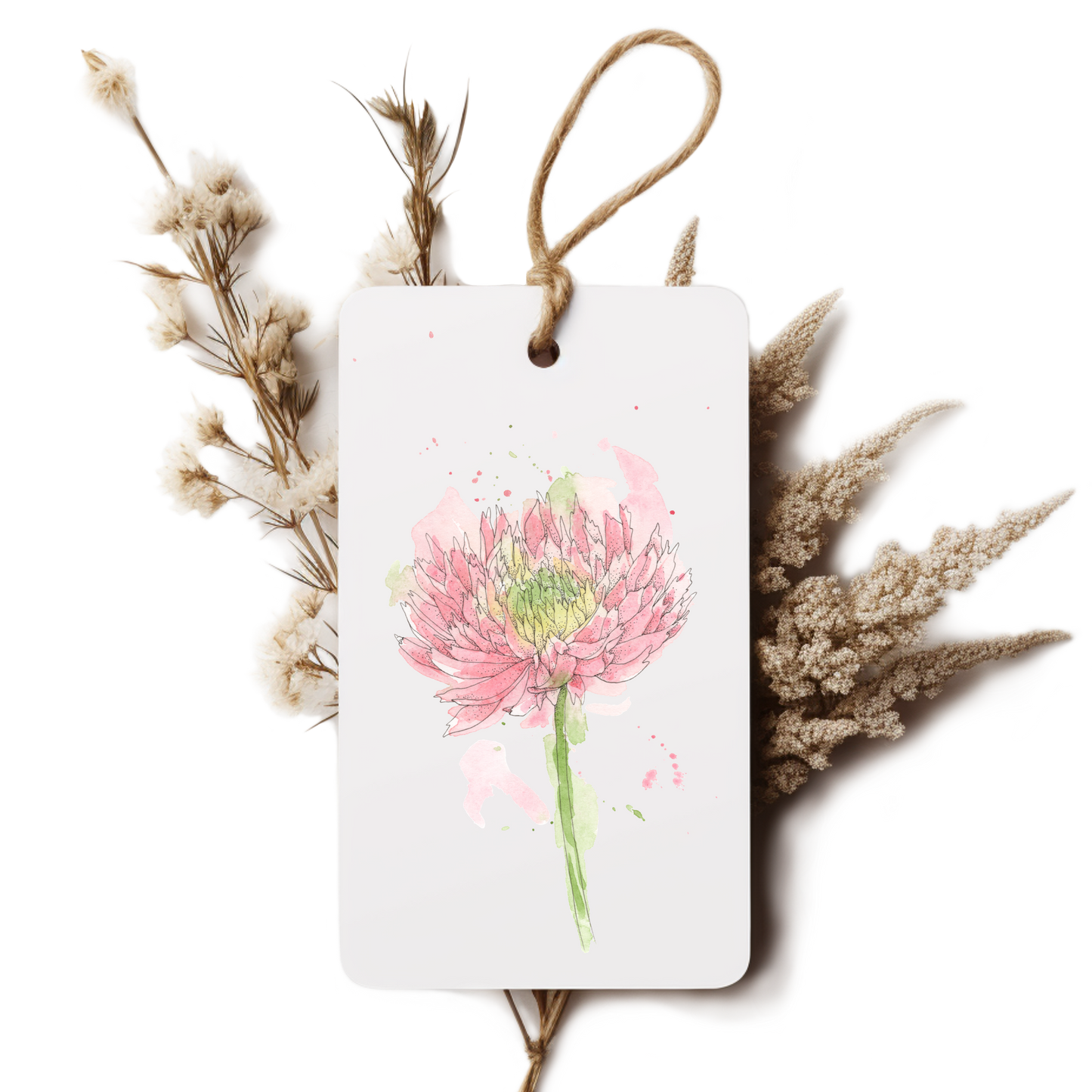 "Chrysanthemum" Gift Tag