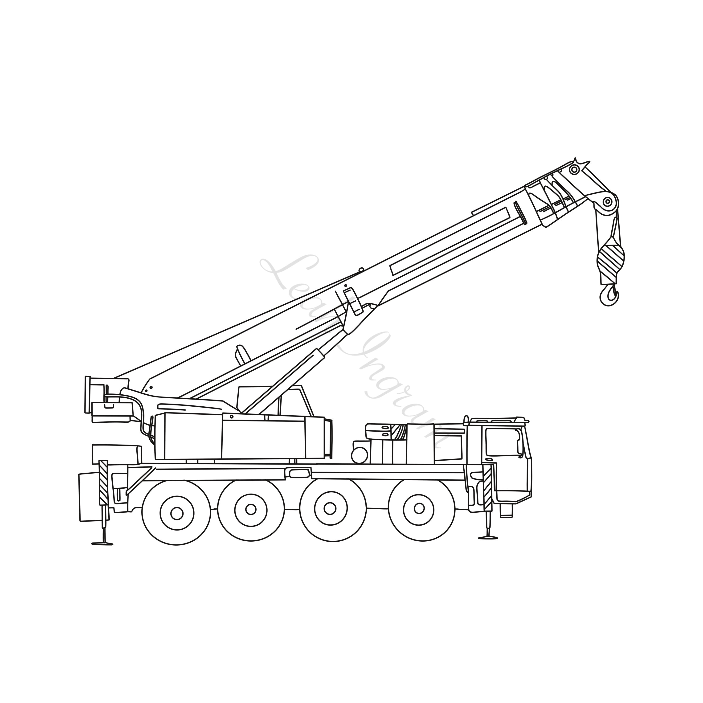 Crane Colour Page – Fantailed Illustrations