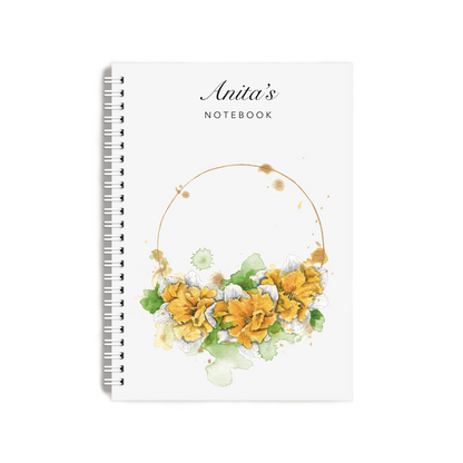 "Daffodil Chain" Notebook