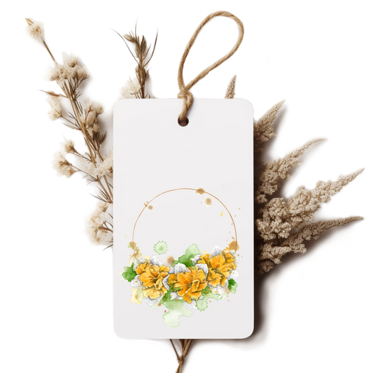 "Daffodil Chain" Gift Tag