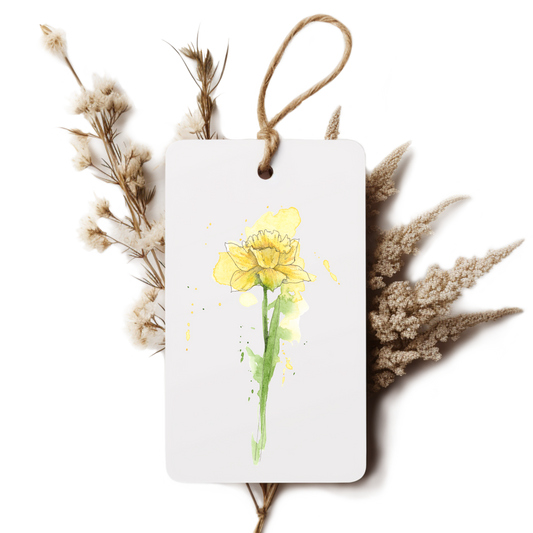 "Daffodil" Gift Tag