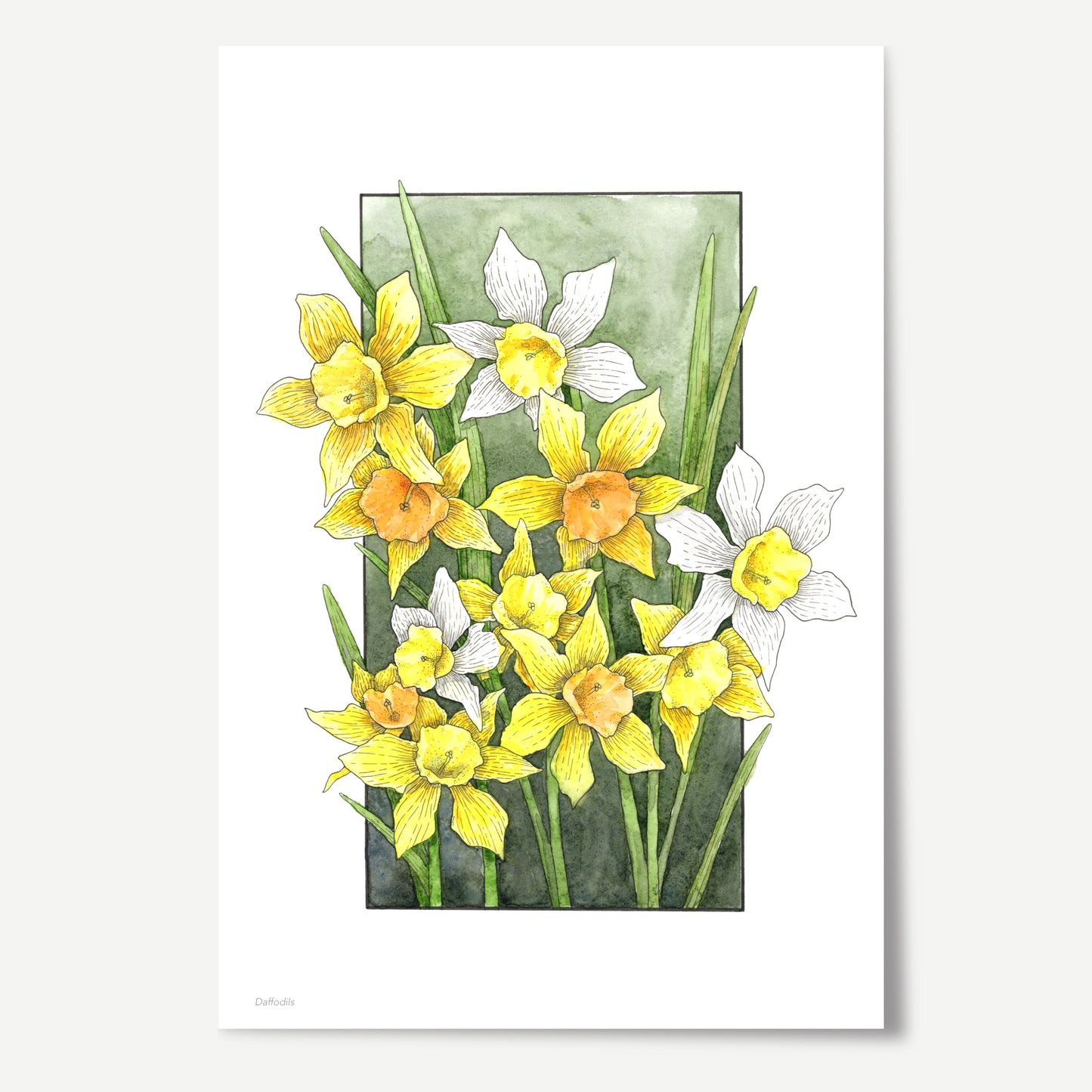 Daffodils Print