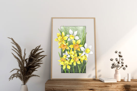 Daffodils Print