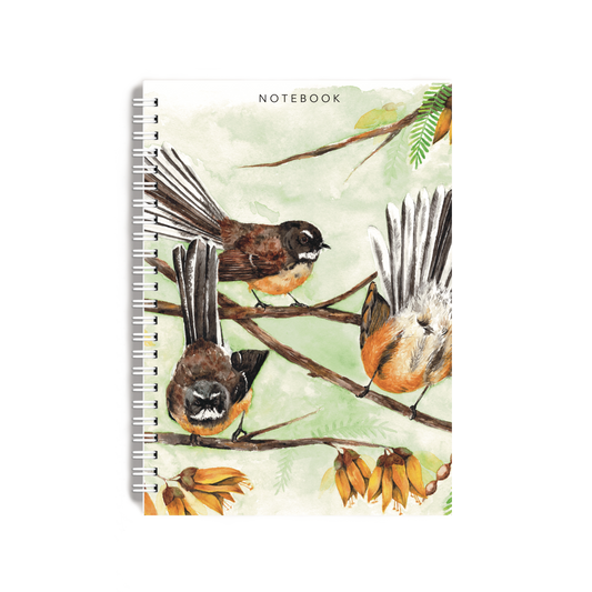 "Dance of the Pīwakawaka" Notebook
