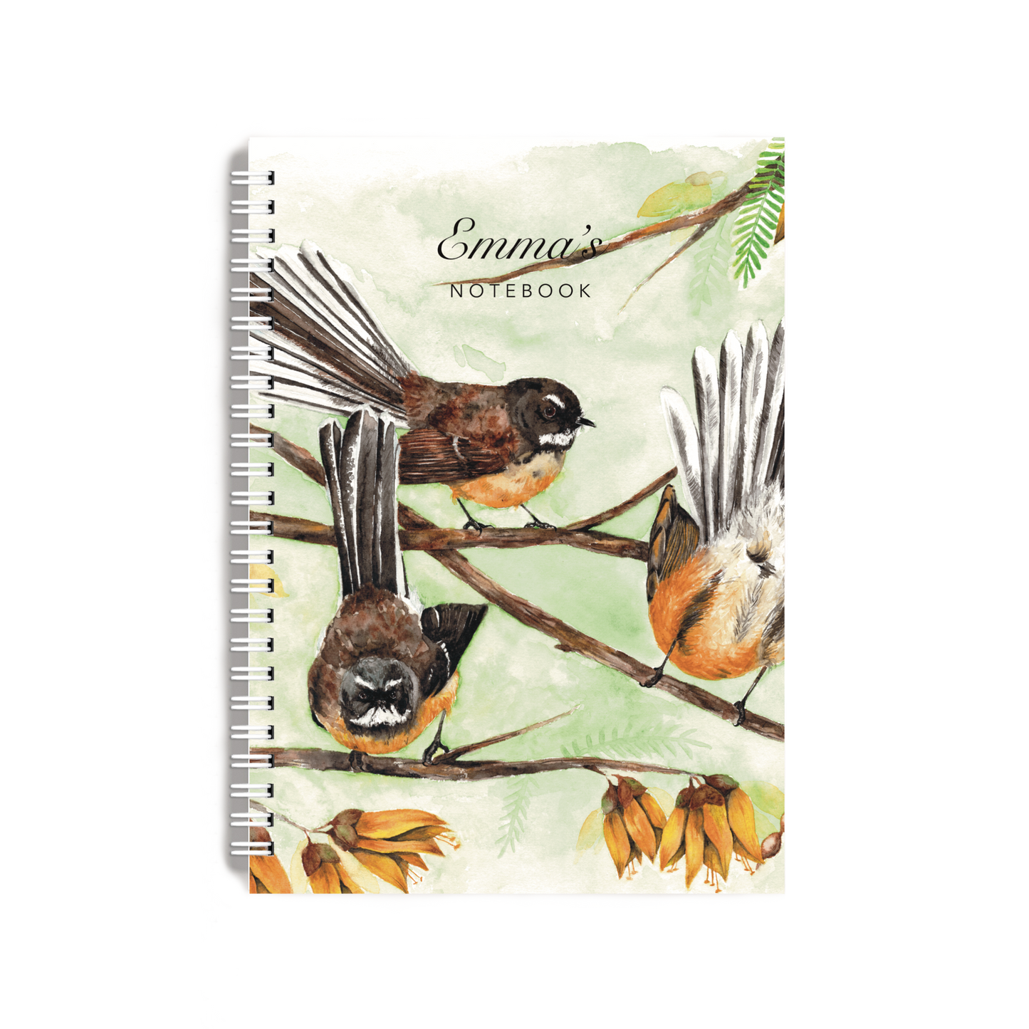 "Dance of the Pīwakawaka" Notebook