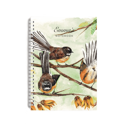 "Dance of the Pīwakawaka" Notebook