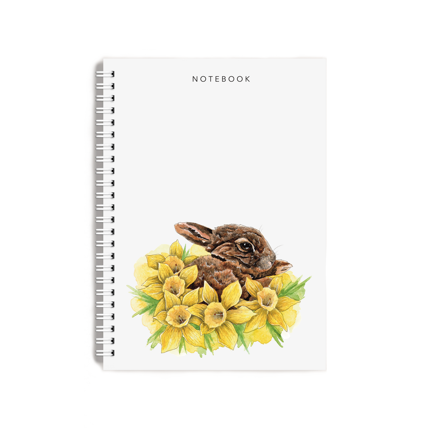 "Dozing in Daffodils" Notebook