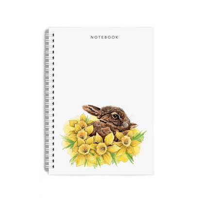 "Dozing in Daffodils" Notebook