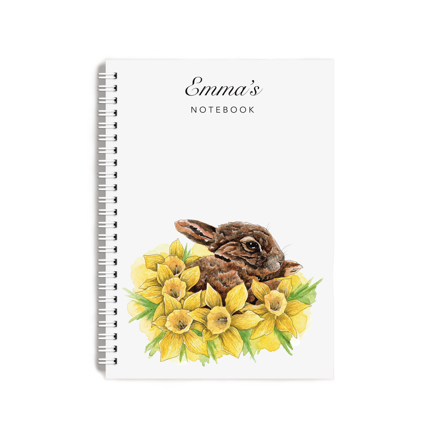 "Dozing in Daffodils" Notebook