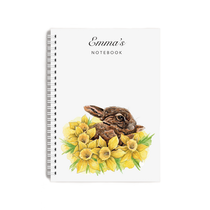 "Dozing in Daffodils" Notebook