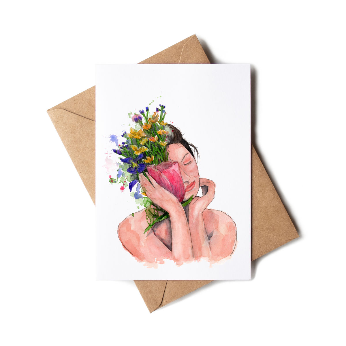 "Emergence" Greeting Card
