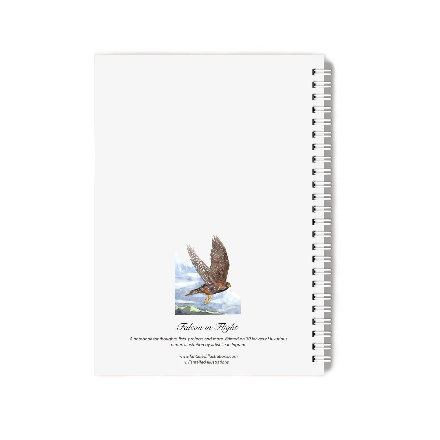 "Flacon in Flight" Notebook