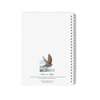 "Flacon in Flight" Notebook