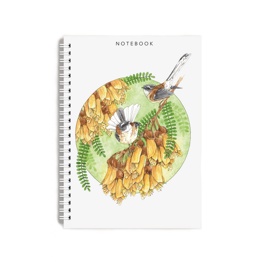 "Fantailed Friends" Notebook