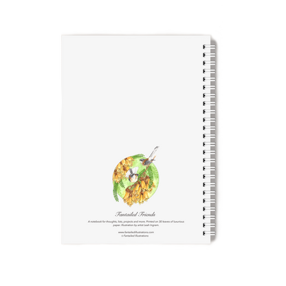 "Fantailed Friends" Notebook