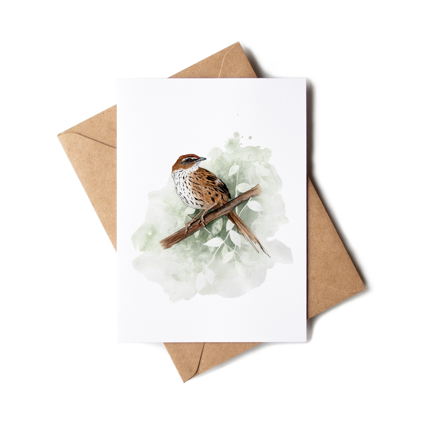 "Fernbird (Mātātā)" Greeting Card
