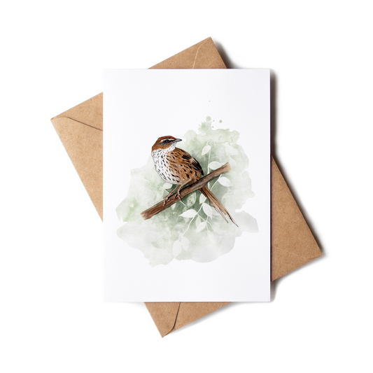"Fernbird (Mātātā)" Greeting Card