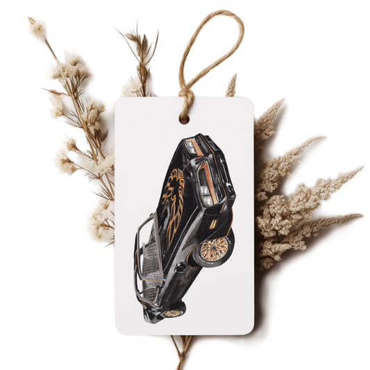 "Fire Chicken" Gift Tag