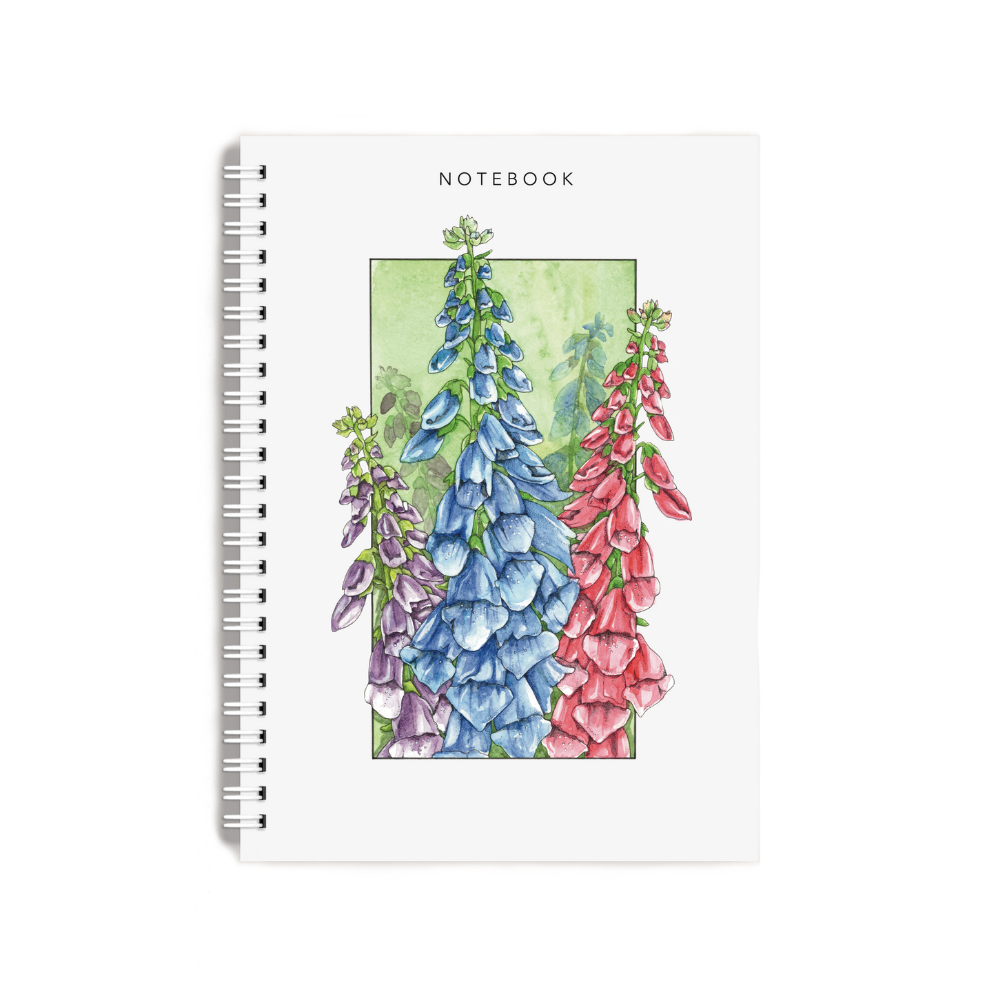 "Foxgloves" Notebook