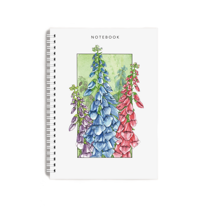 "Foxgloves" Notebook