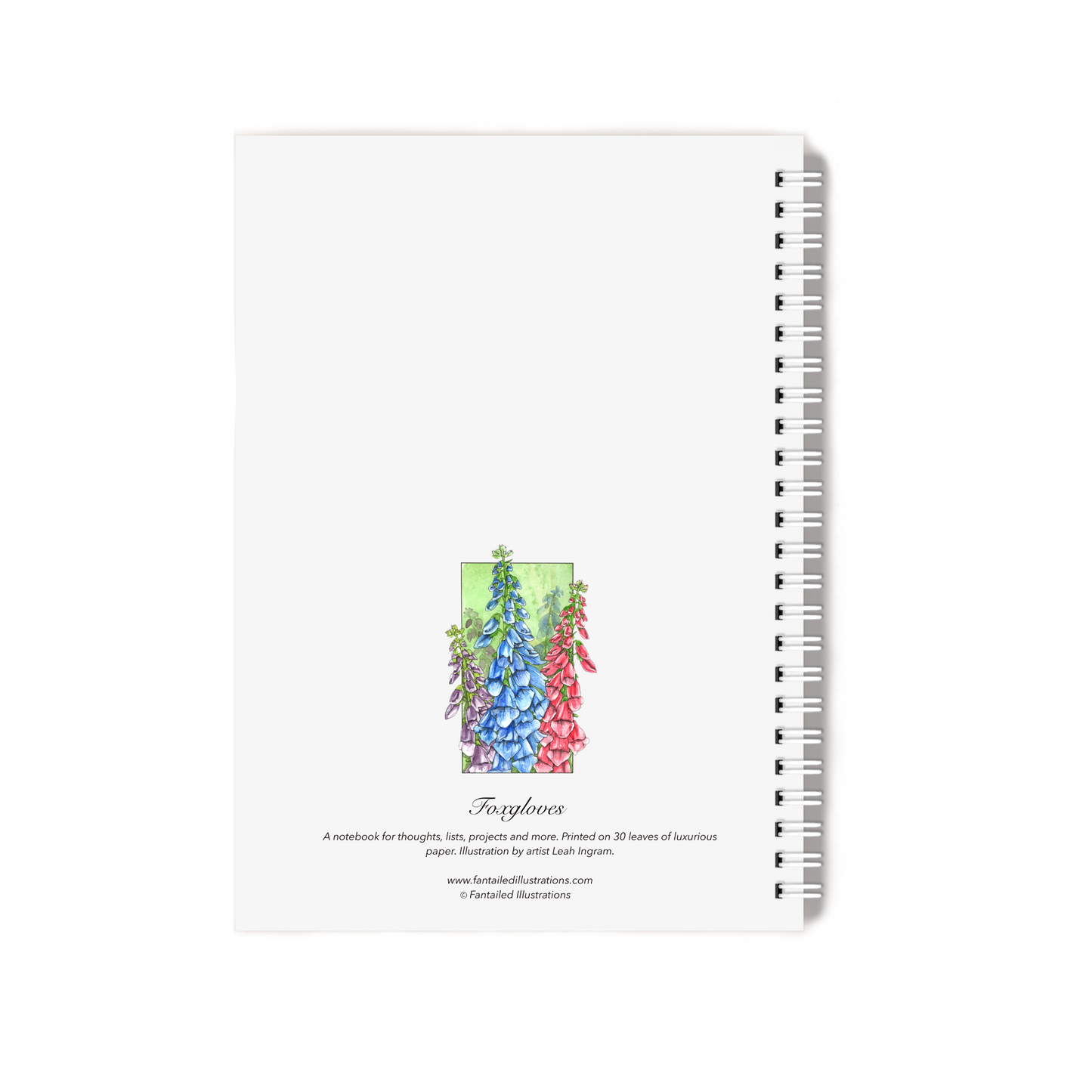 "Foxgloves" Notebook