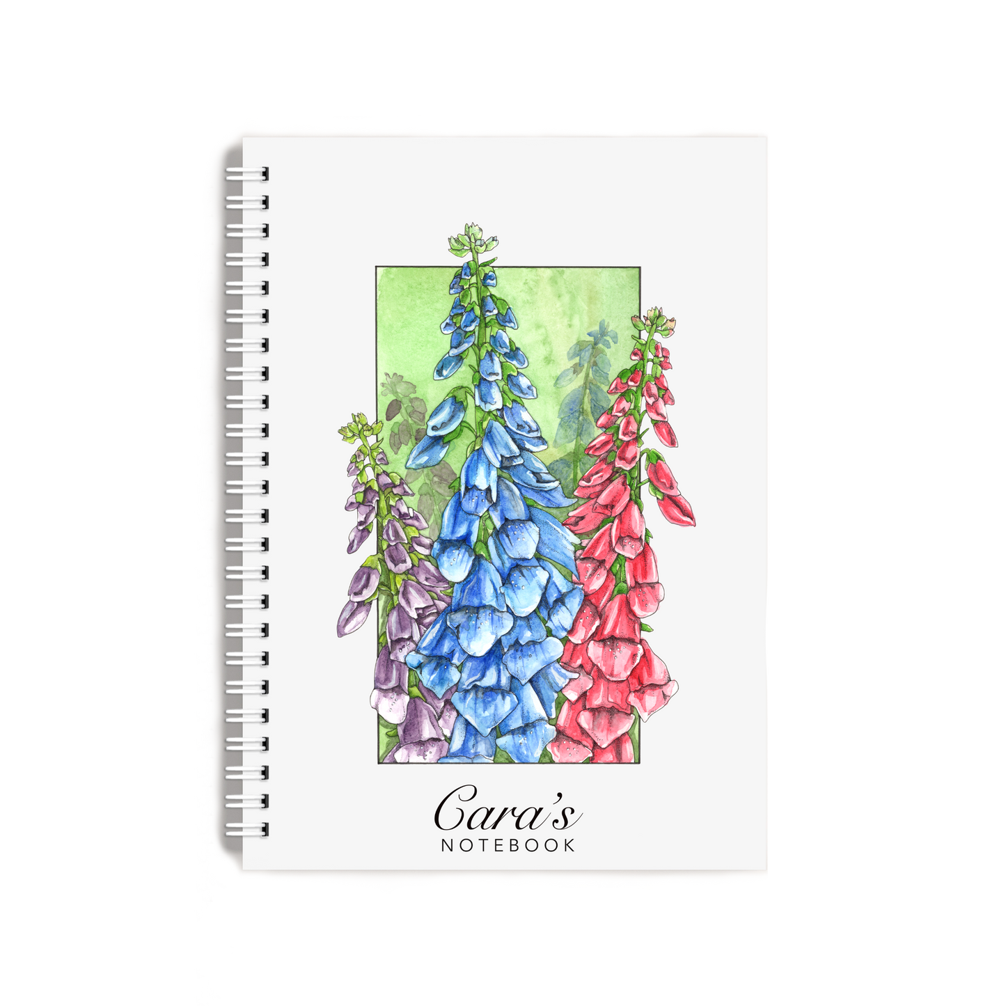 "Foxgloves" Notebook