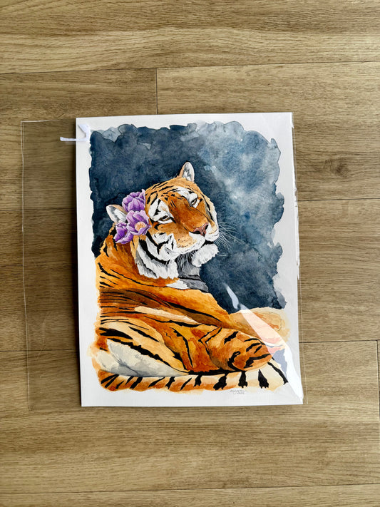 Tiger Lily Original A4